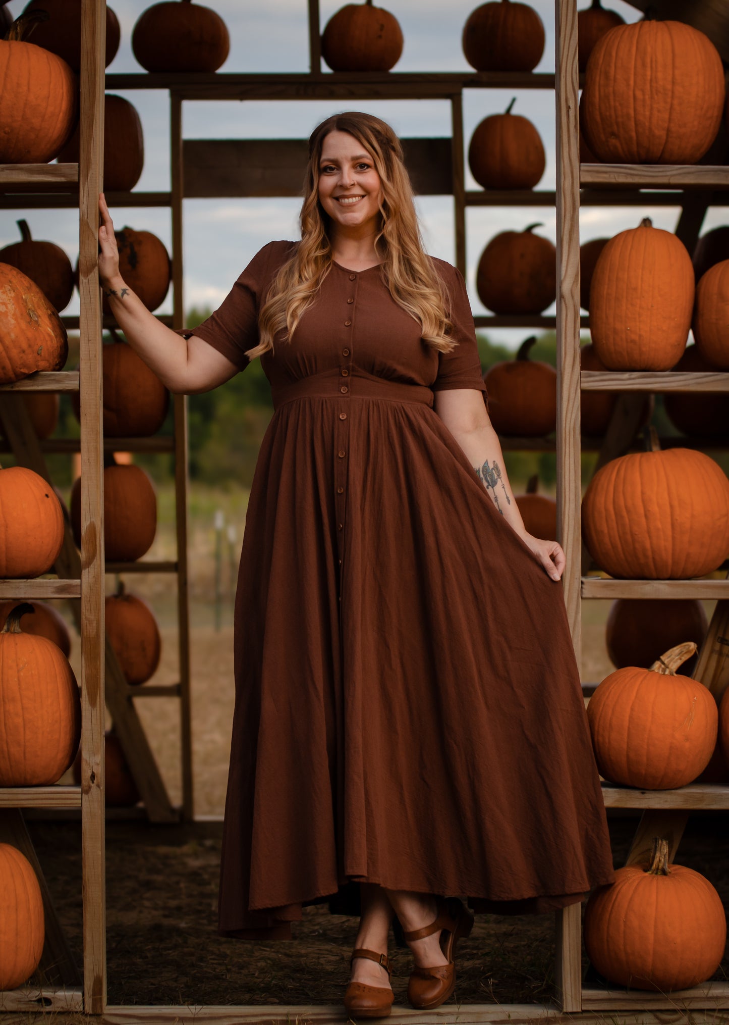 Hickory ~ Hearthside Maxi