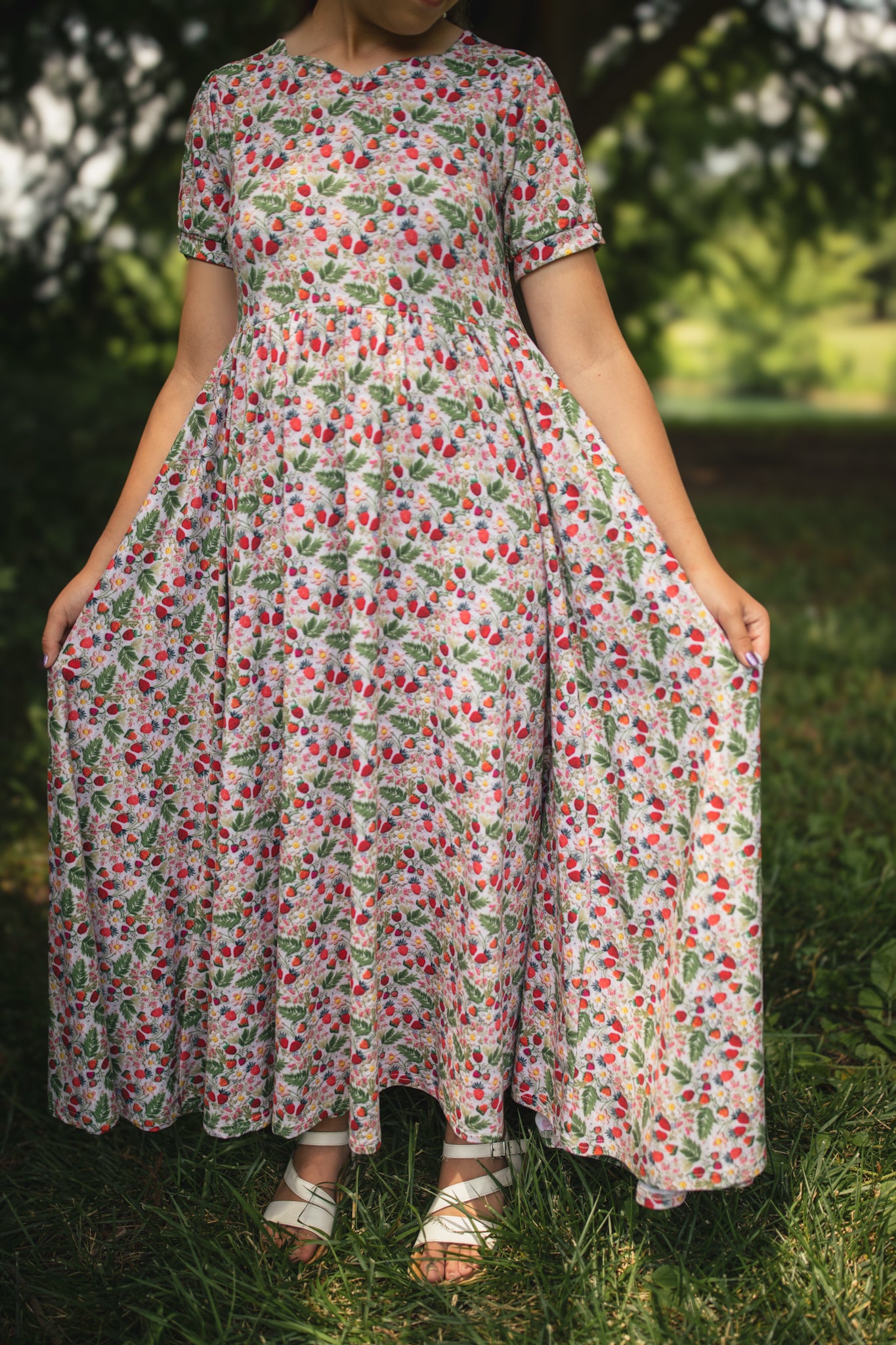 Strawberry Serenity ~ Mini Sweetheart Dress