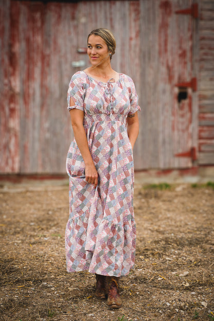 Woven Wildflower ~ Folklore Maxi