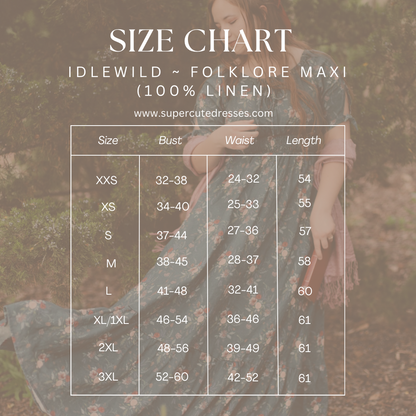 Idlewild ~ Folklore Maxi
