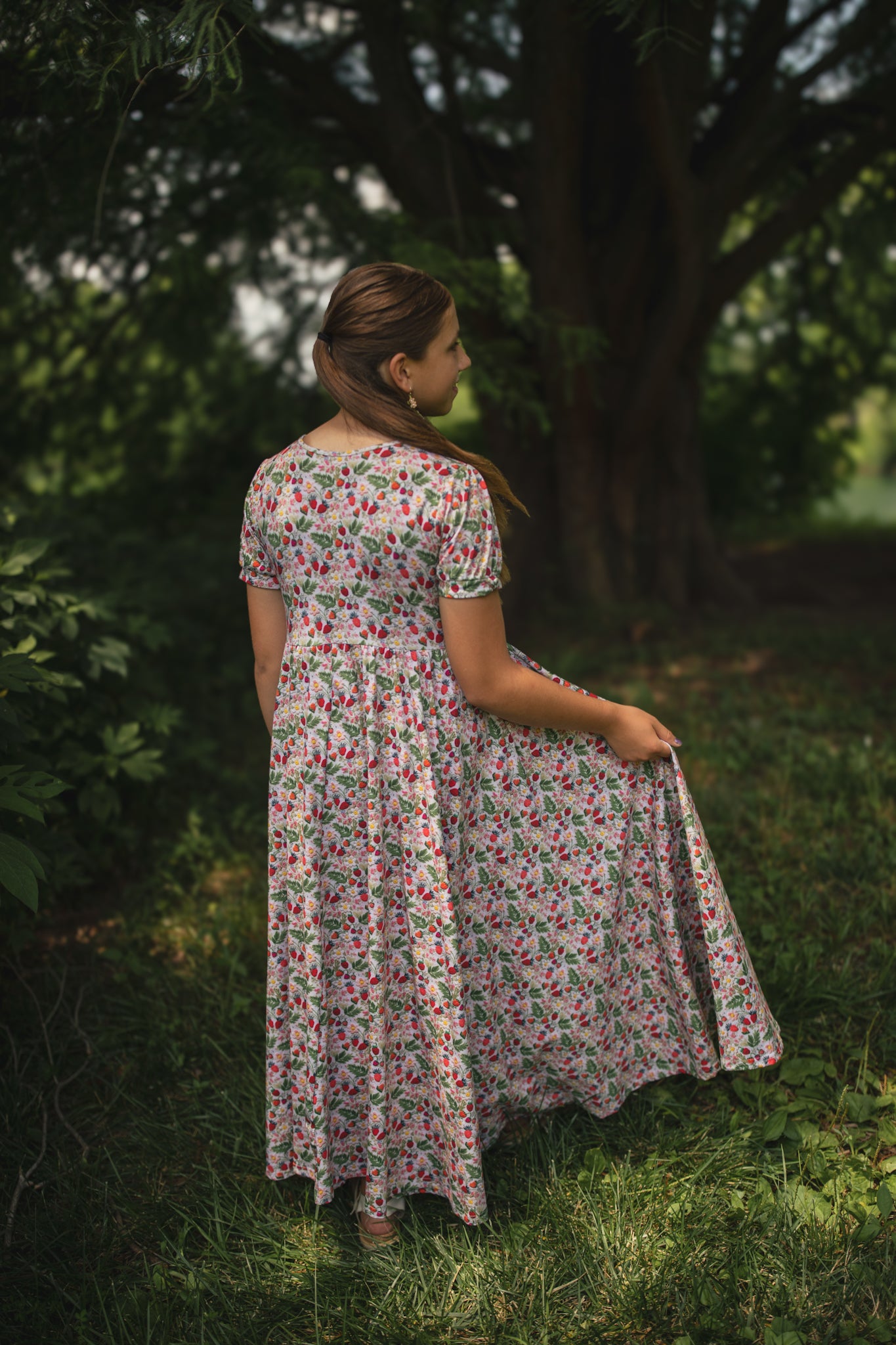 Strawberry Serenity ~ Mini Sweetheart Dress