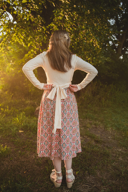 Poised Wrap—four colors