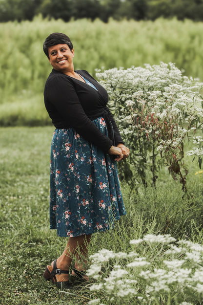 Poised Wrap—four colors