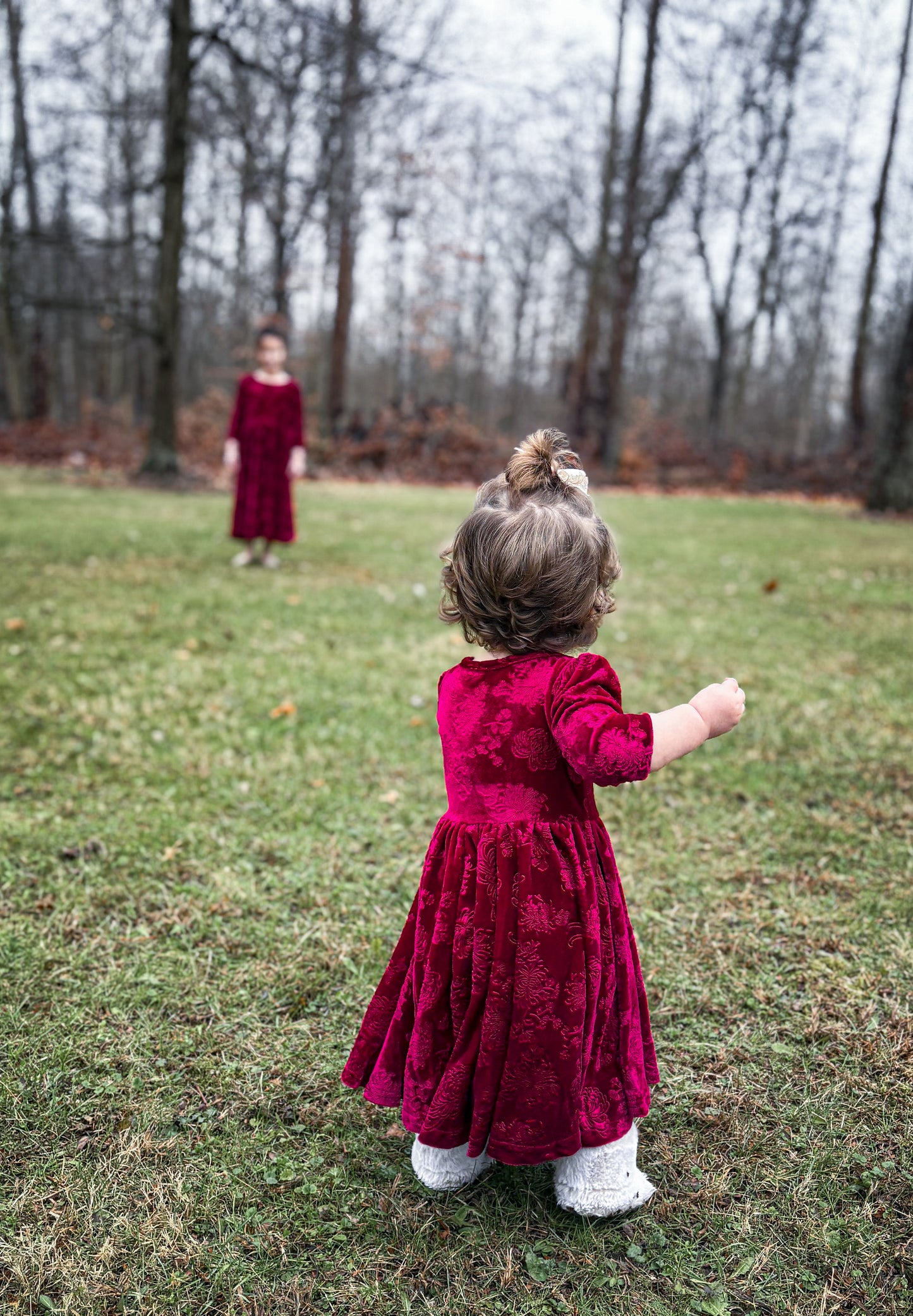 Ruby Regalia ~ Fairy-twirl Dress