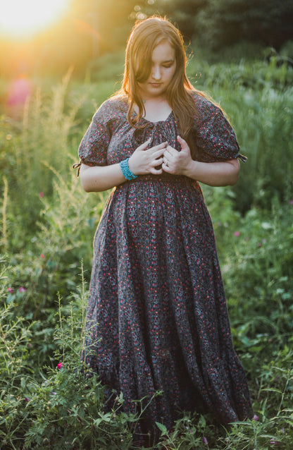 Jewel ~ Folklore Dress (linen)