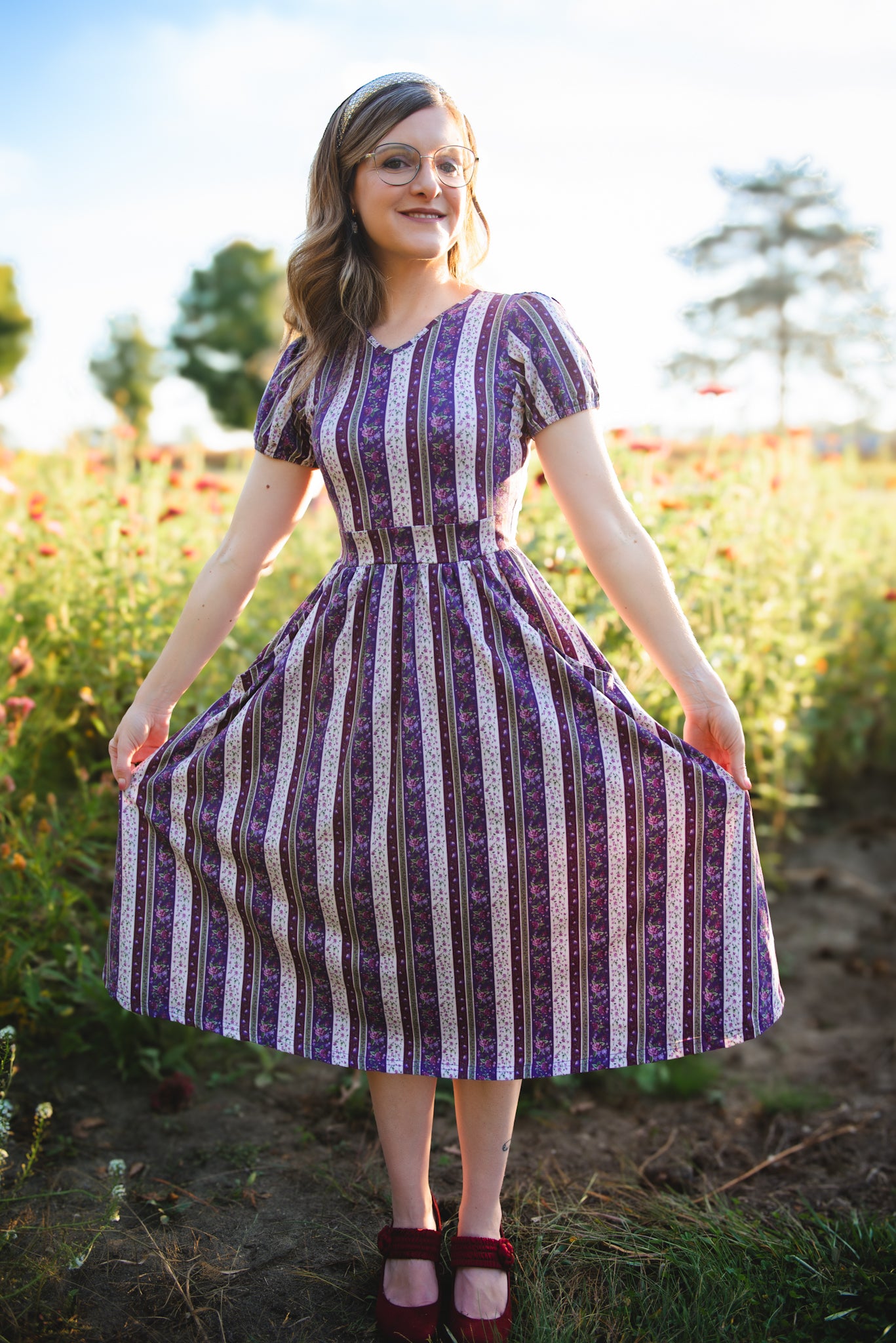 Antique Amethyst ~ Canterbury Classic Dress