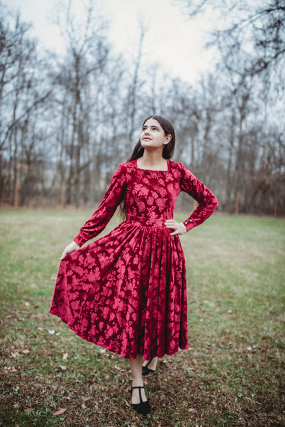 Ruby Regalia ~ Windermere Dress