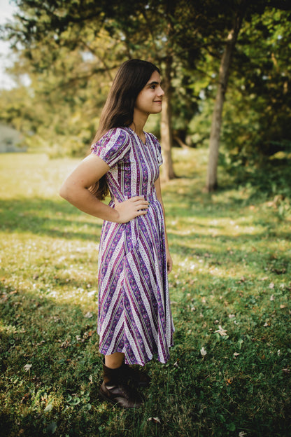 Antique Amethyst ~ Canterbury Classic Dress