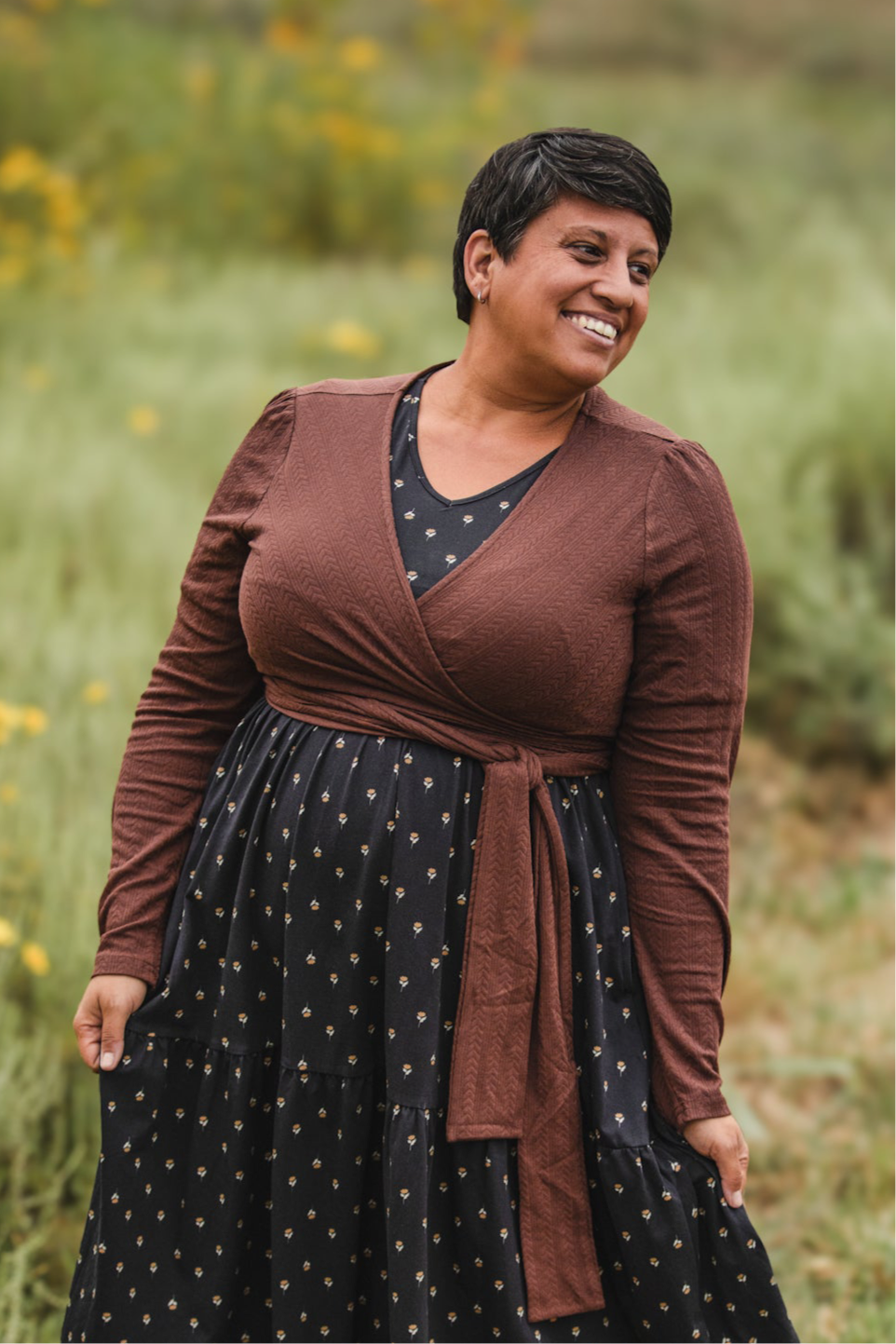 Poised Wrap—four colors