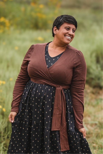 Poised Wrap—four colors