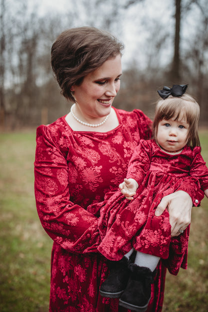 Ruby Regalia ~ Fairy-twirl Dress