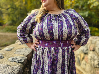 Antique Amethyst ~ Folklore Maxi