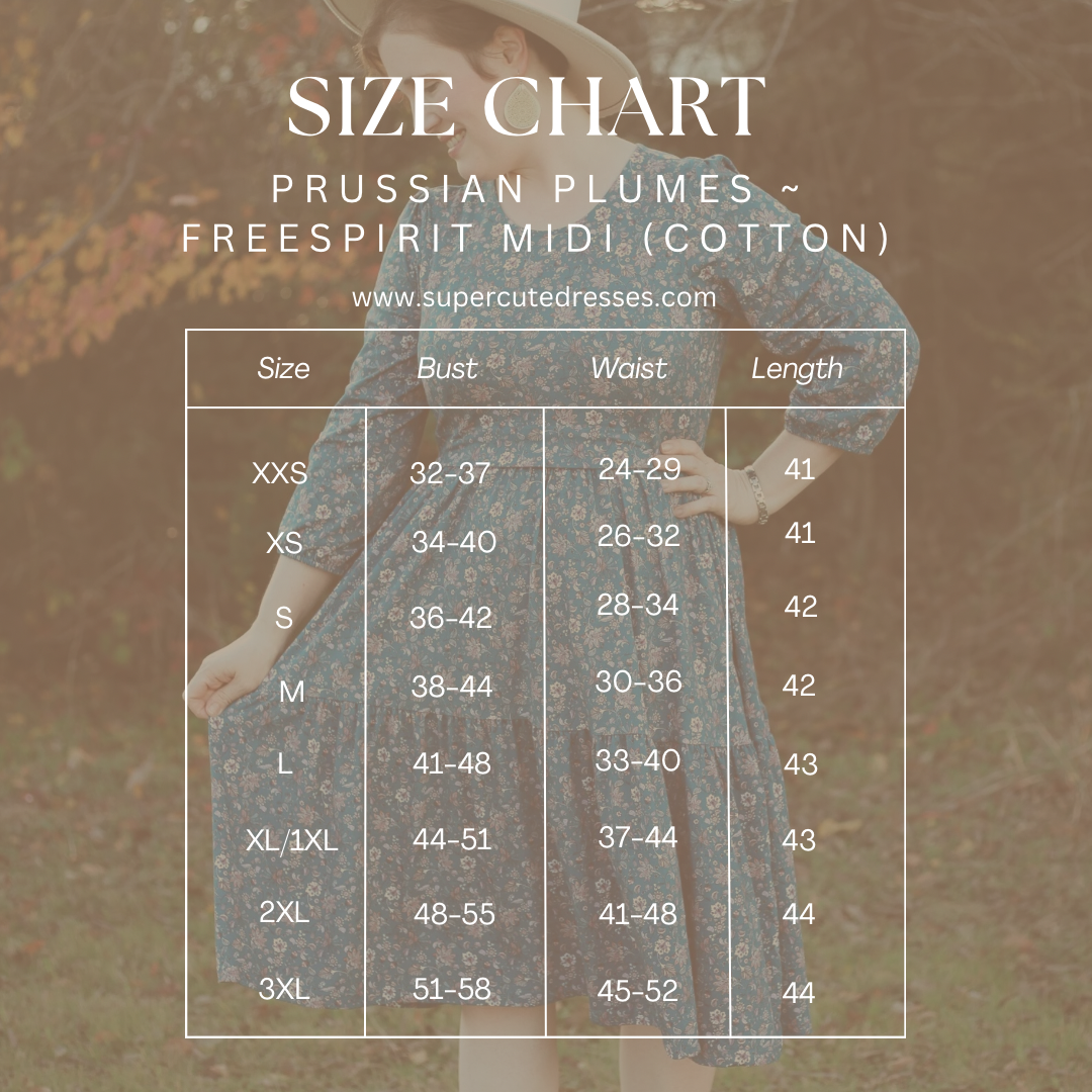 Prussian Plumes ~ Freespirit Midi