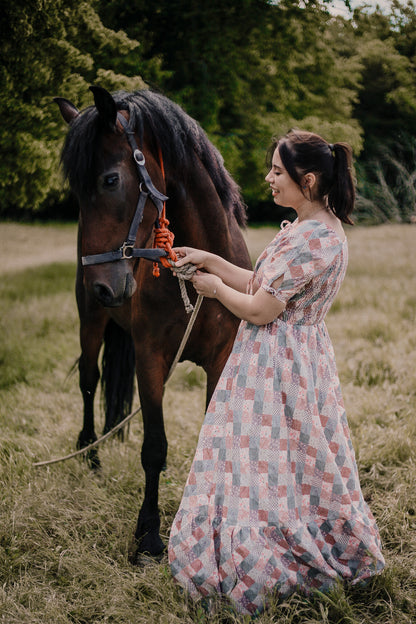 Woven Wildflower ~ Folklore Maxi