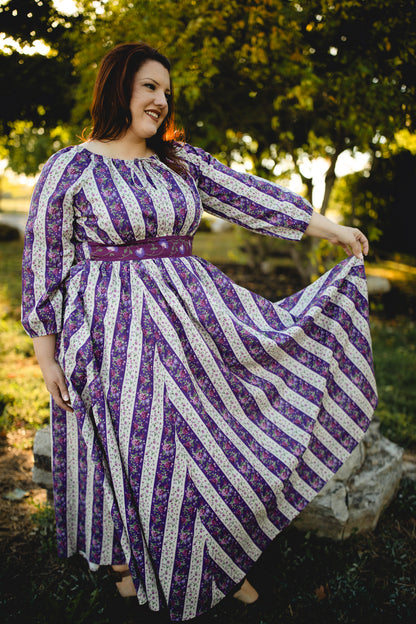 Antique Amethyst ~ Folklore Maxi