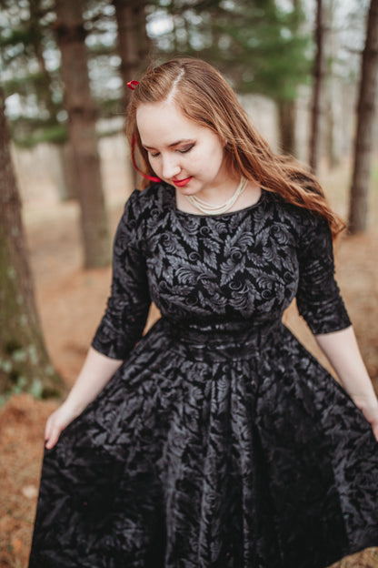 Noir Luxe ~ Windermere Dress