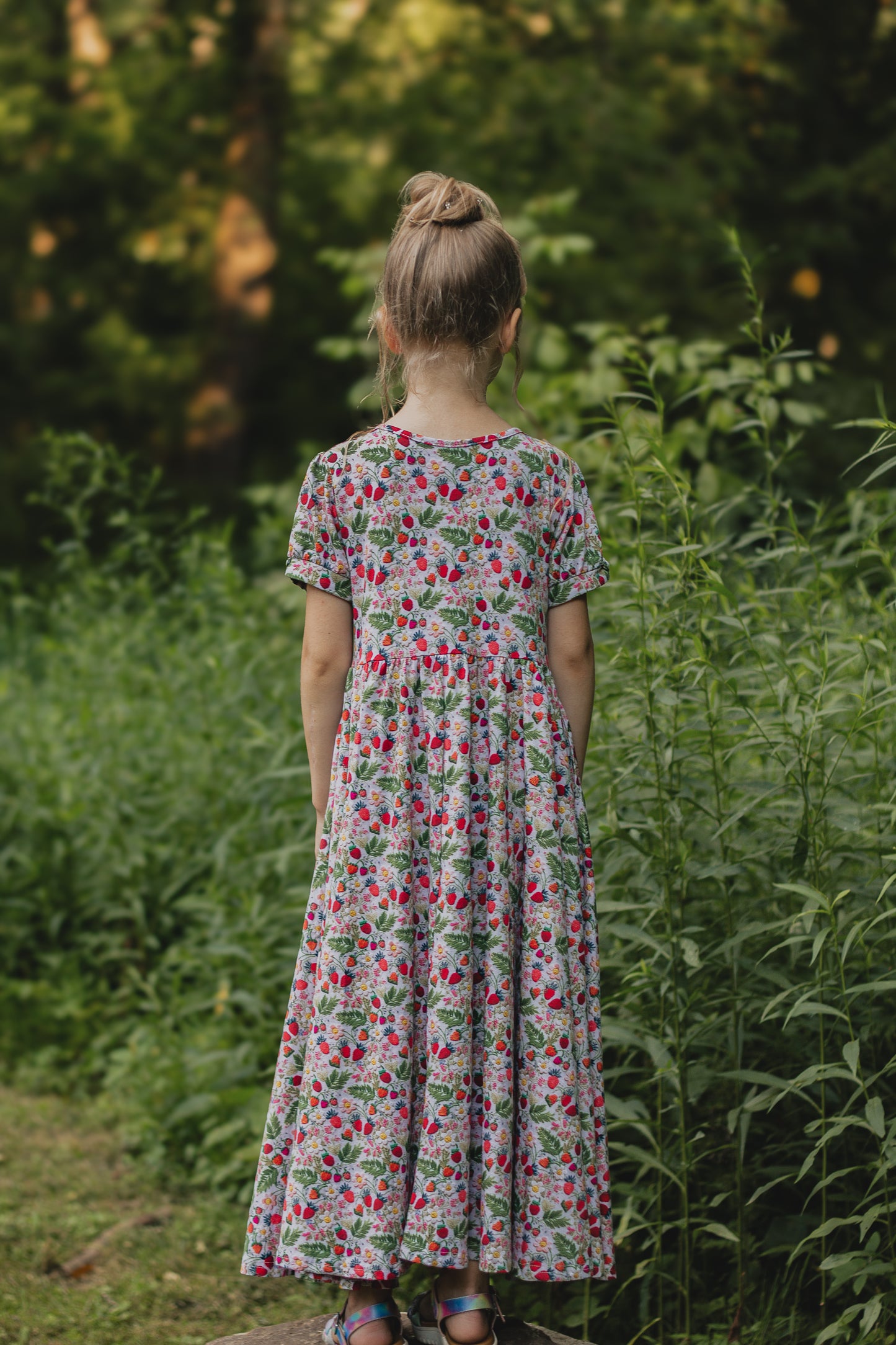 Strawberry Serenity ~ Mini Sweetheart Dress