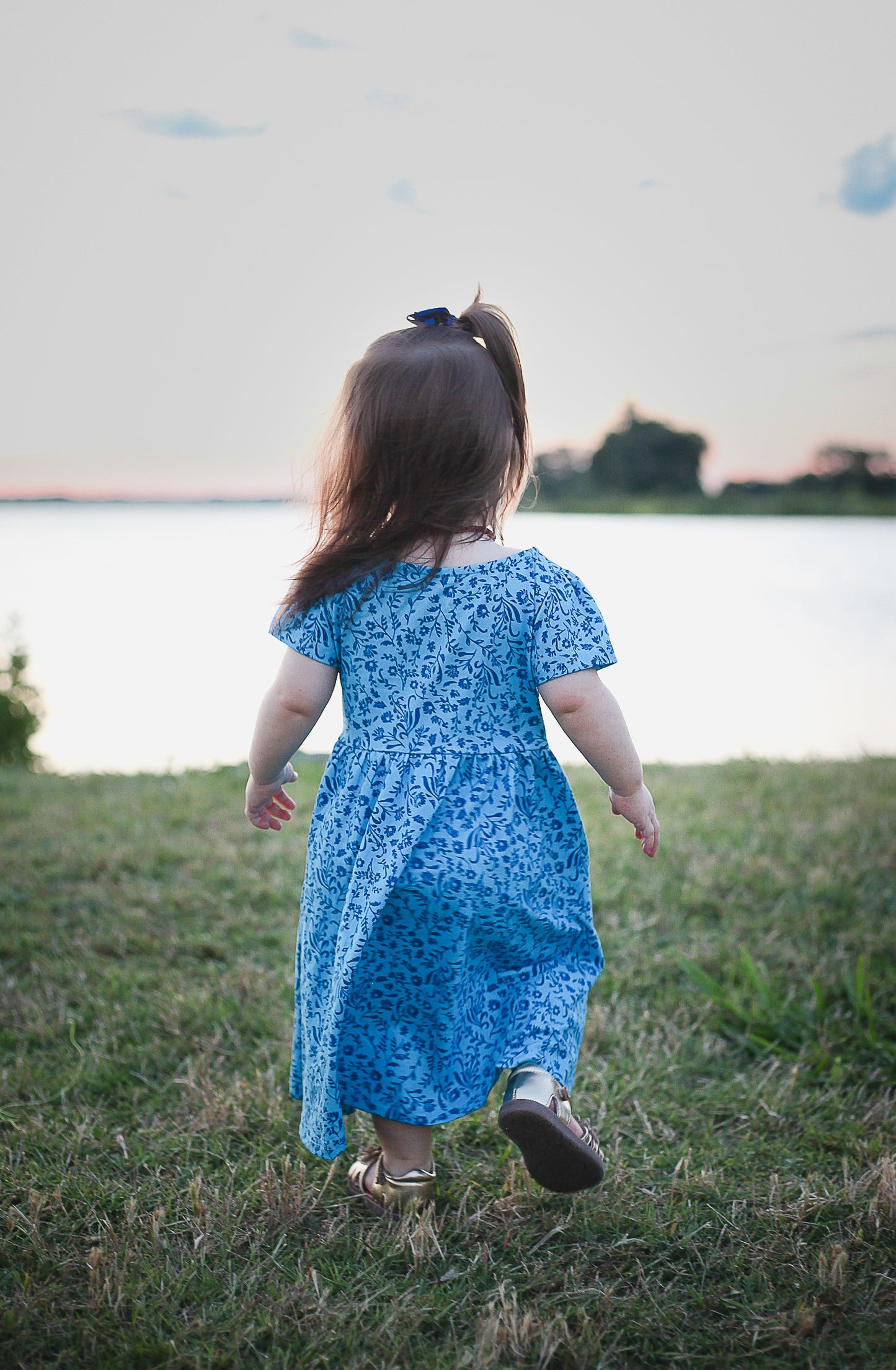 Scripted Azure ~ Mini Everyday Dress