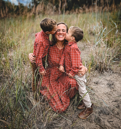 Copperwell ~ Boy’s Brave Button-up