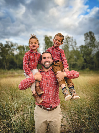 Copperwell ~ Boy’s Brave Button-up