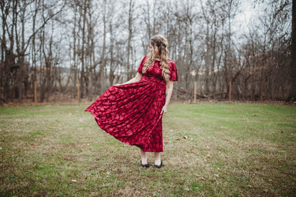 Ruby Regalia ~ Butterfly Maxi