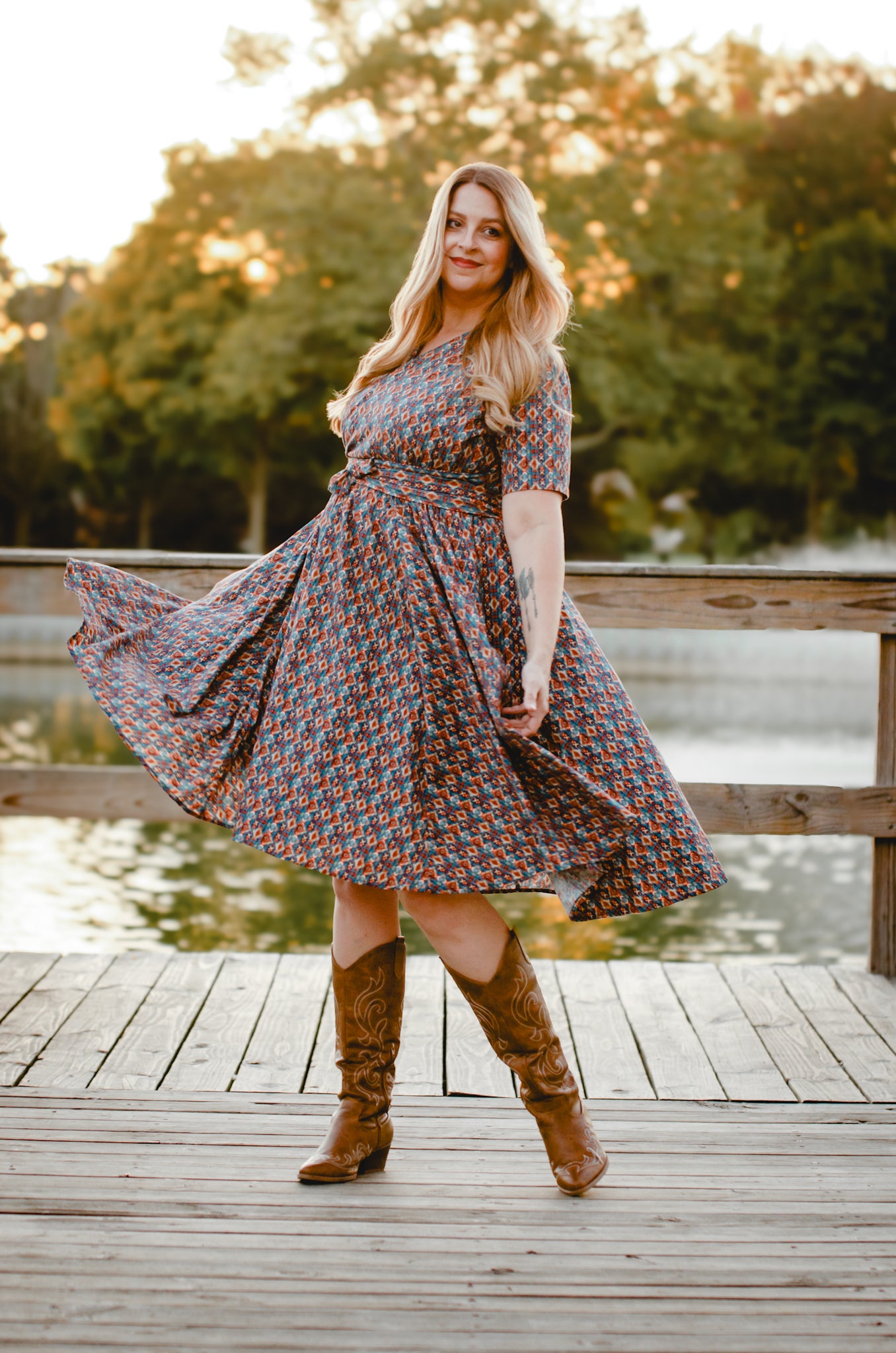 Sonoran Sky ~ Wildwood Dress