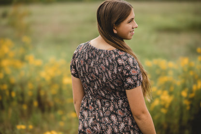 Pine & Paisley ~ Mini Folklore Dress
