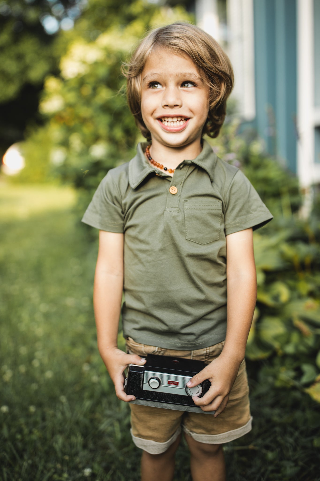Sage ~ Boy’s Perseverance Polo