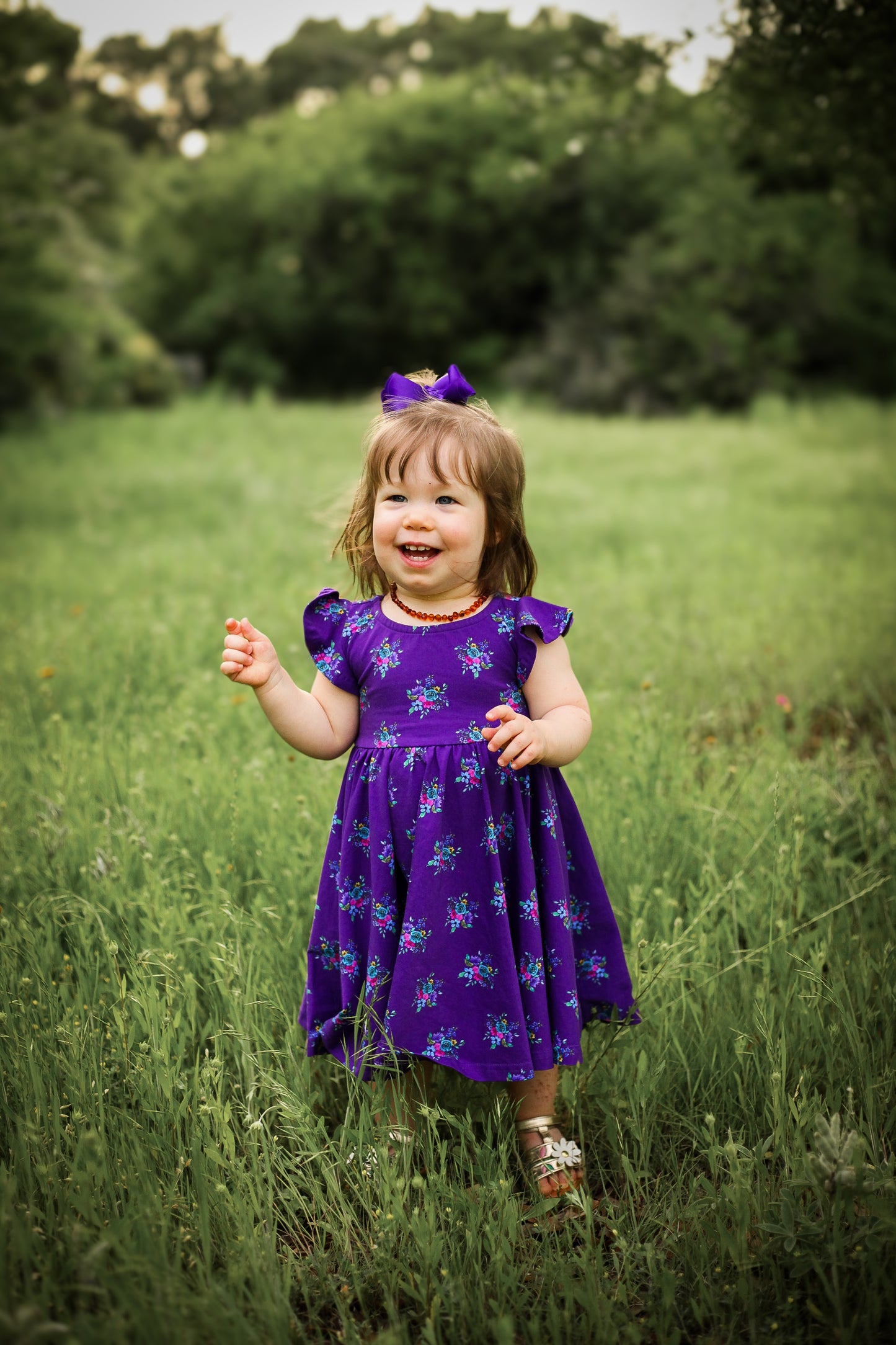 Violet Vale ~ Fairy-twirl Dress