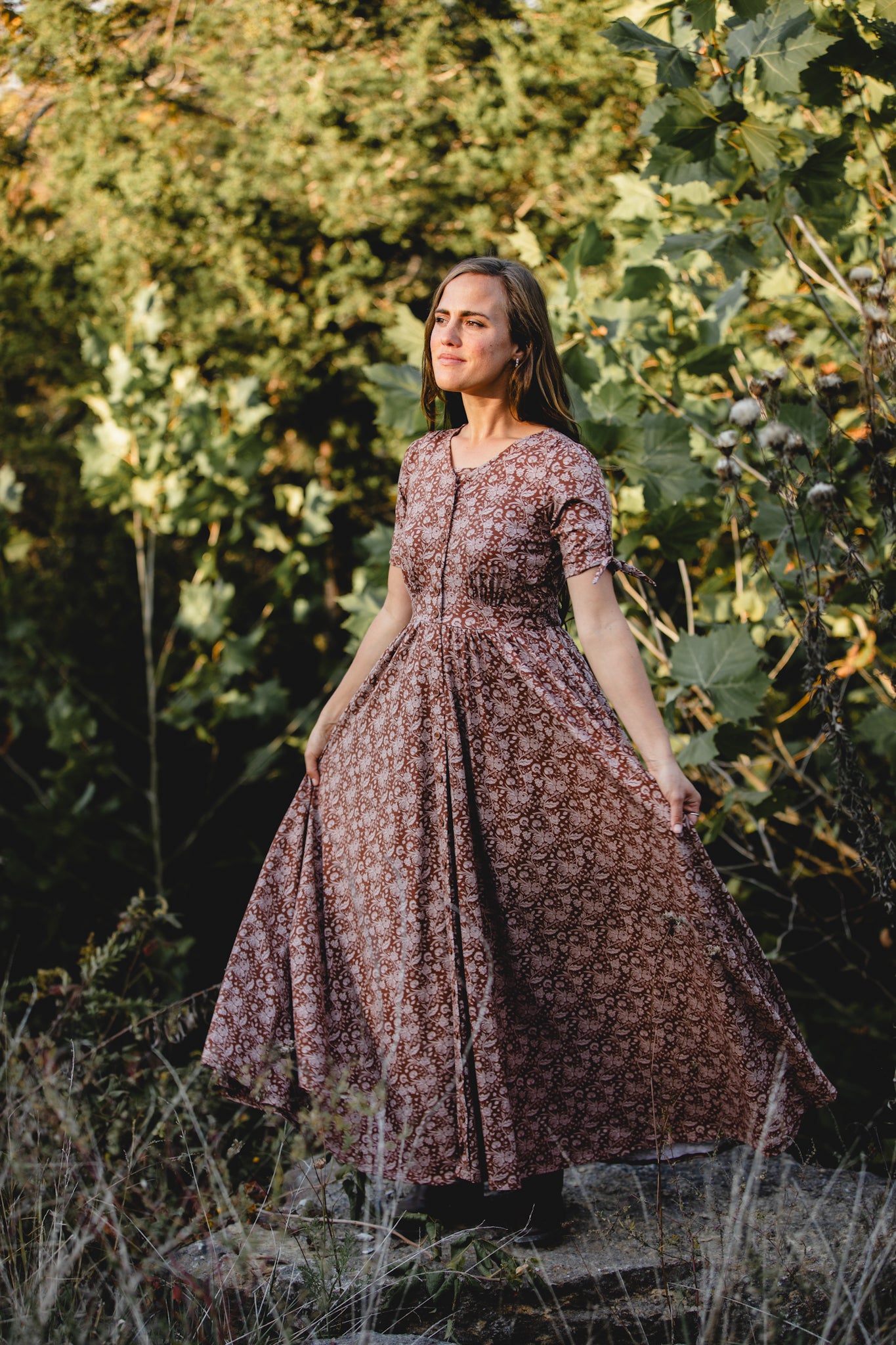 Hazellace ~ Hearthside Maxi