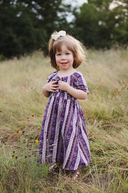 Antique Amethyst ~ Mini Folklore Dress