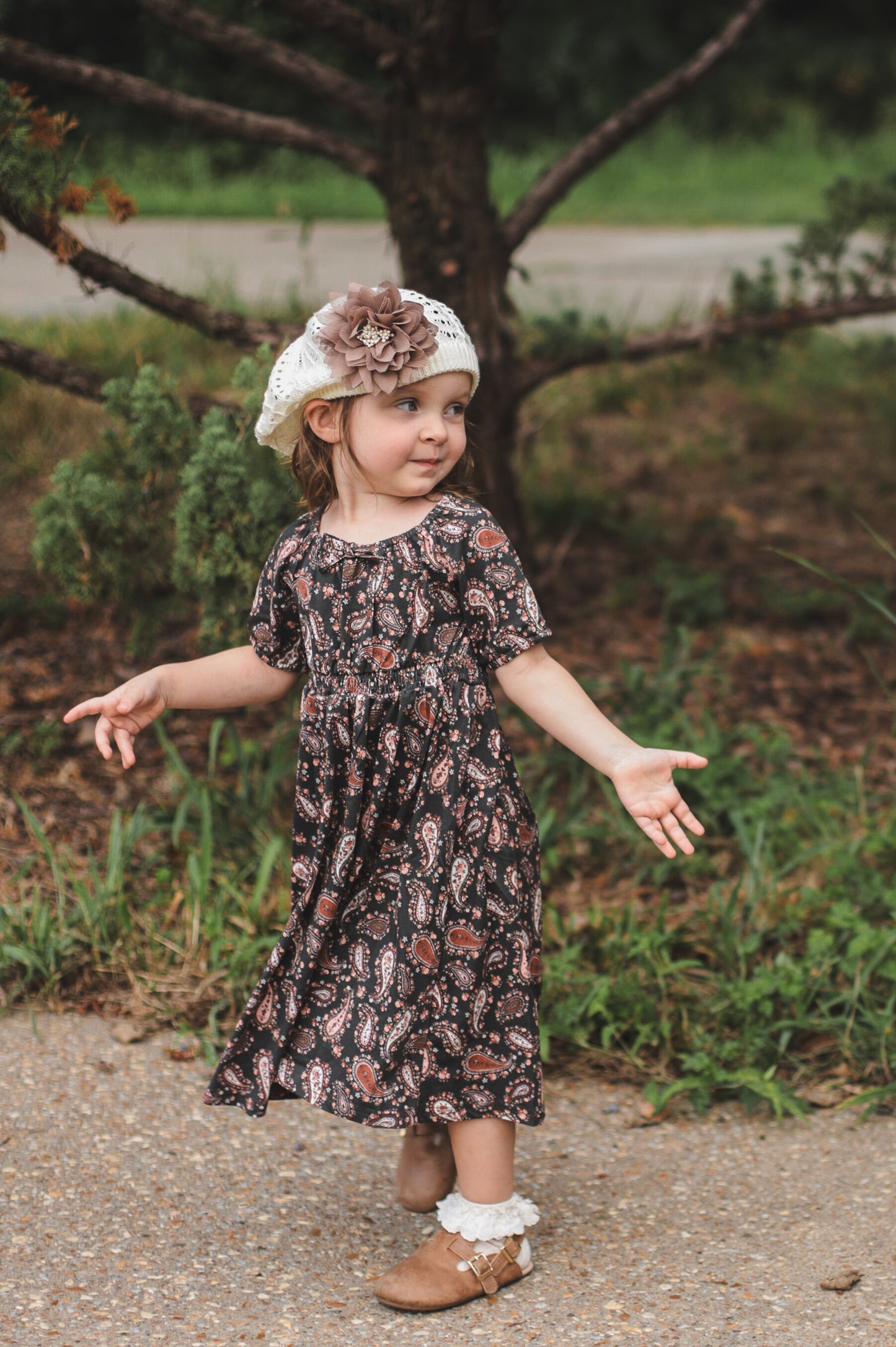 Pine & Paisley ~ Mini Folklore Dress