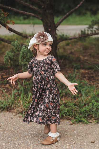 Pine & Paisley ~ Mini Folklore Dress