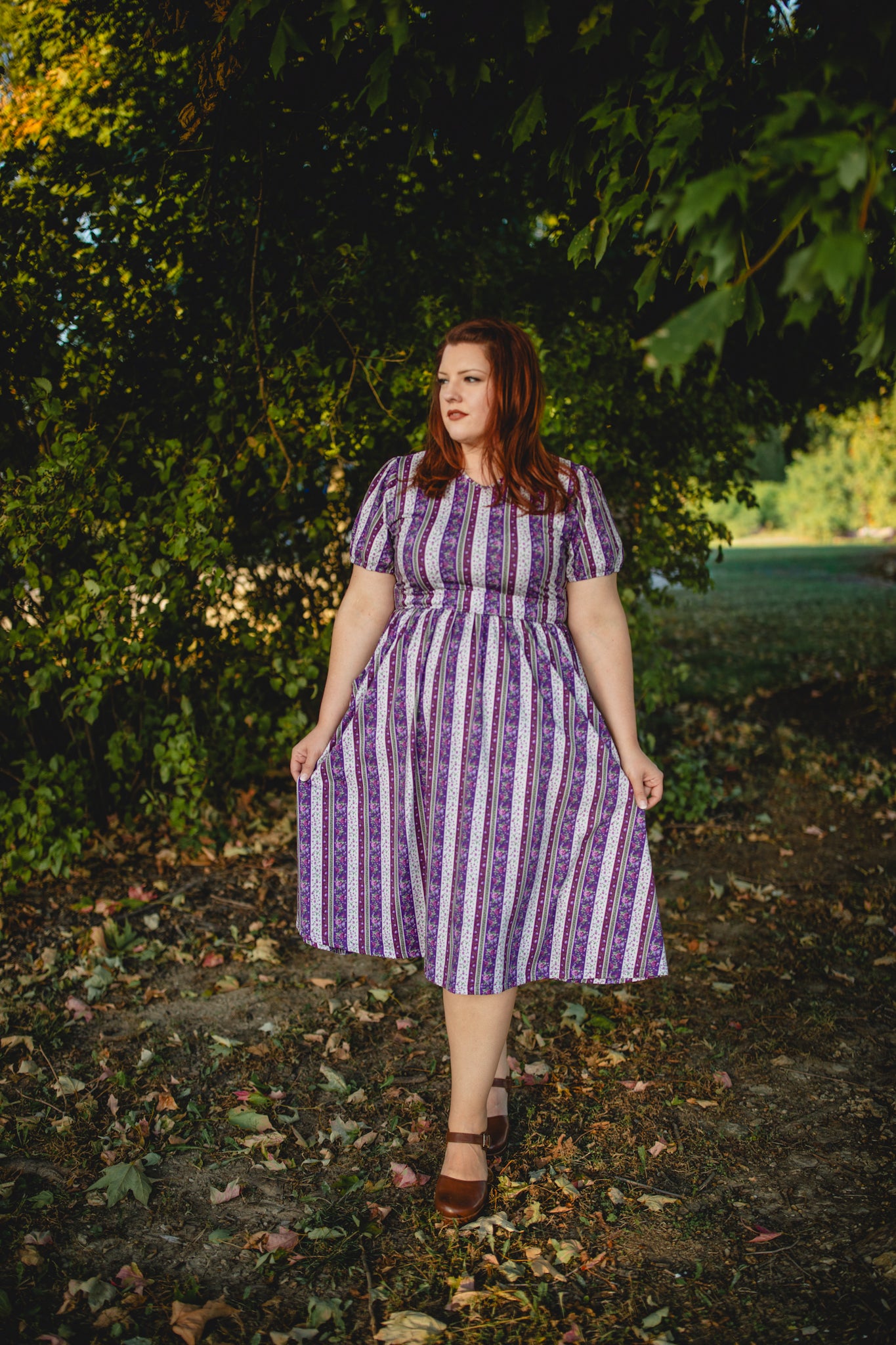 Antique Amethyst ~ Canterbury Classic Dress