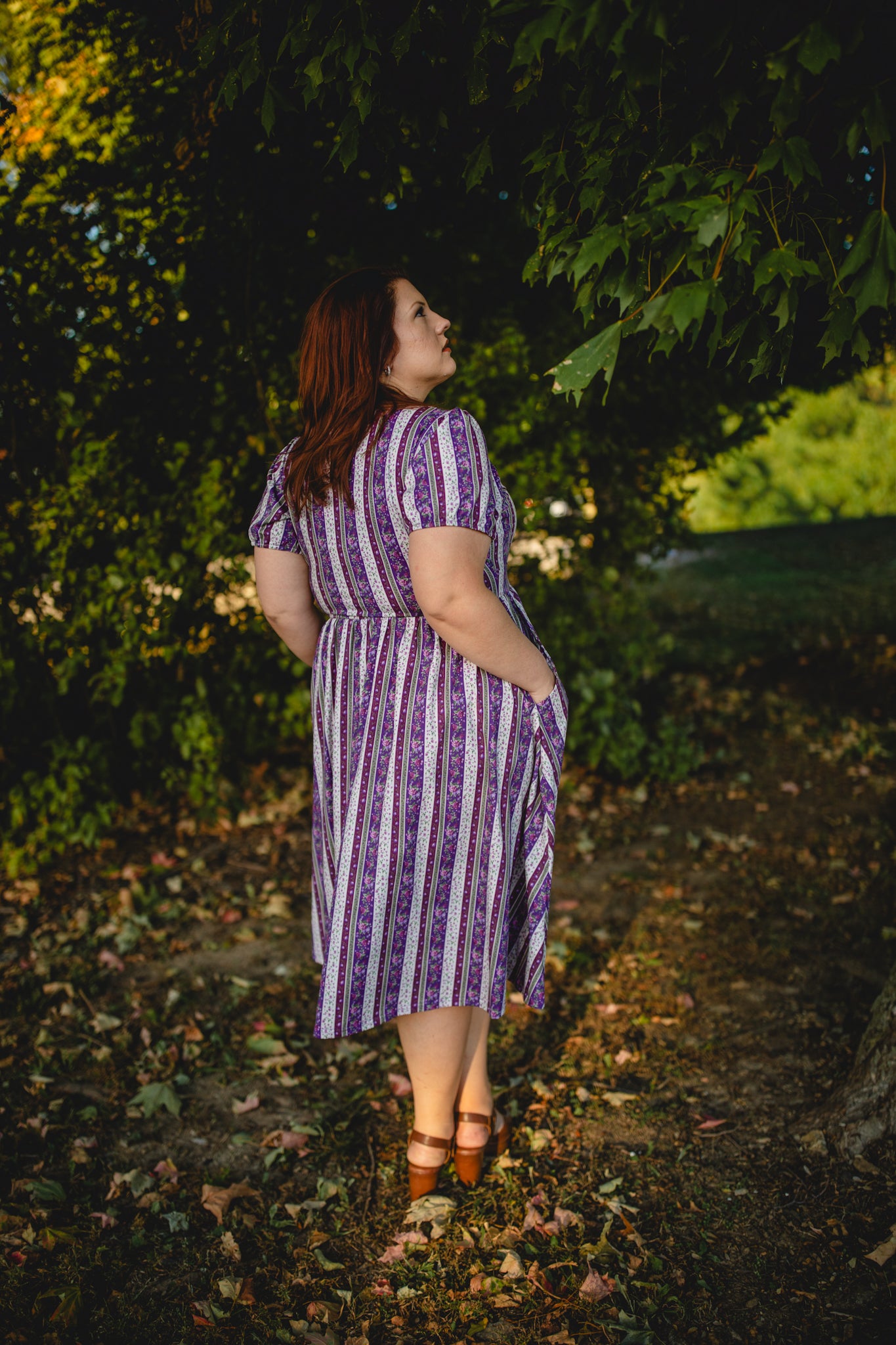 Antique Amethyst ~ Canterbury Classic Dress