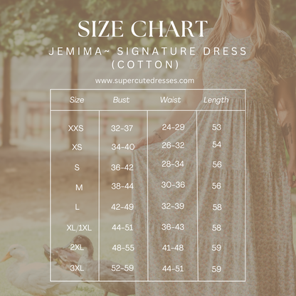 Jemima ~ Signature Dress
