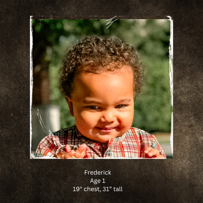 Indigo Lattice ~ Boy’s Brave Button-up