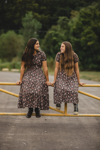 Pine & Paisley ~ Mini Folklore Dress