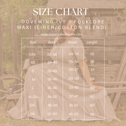 Dovewing Ivy ~ Folklore Maxi