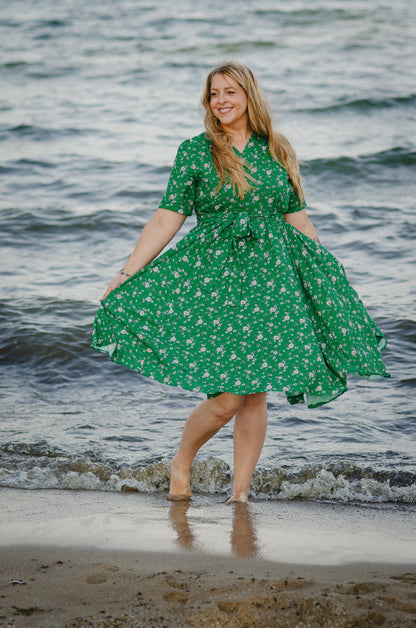 Greenvale Gossamer ~ Wildwood Dress