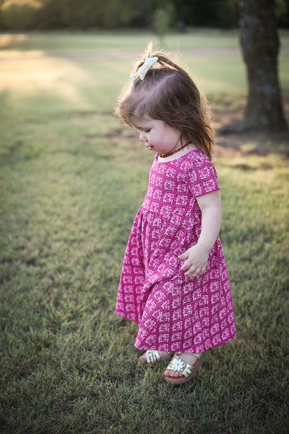 Daisy Mosaïque ~ Mini Everyday Dress