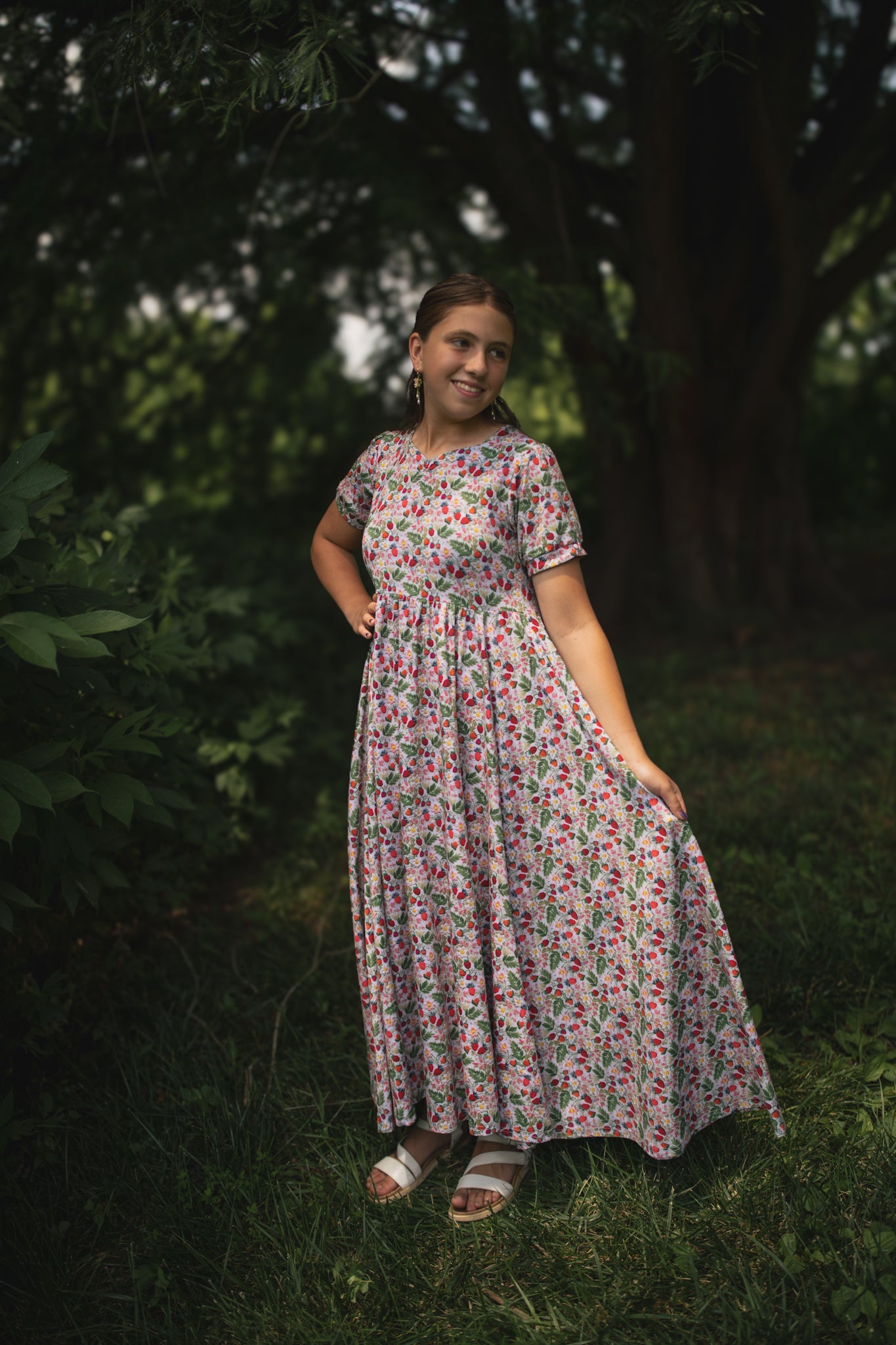 Strawberry Serenity ~ Mini Sweetheart Dress