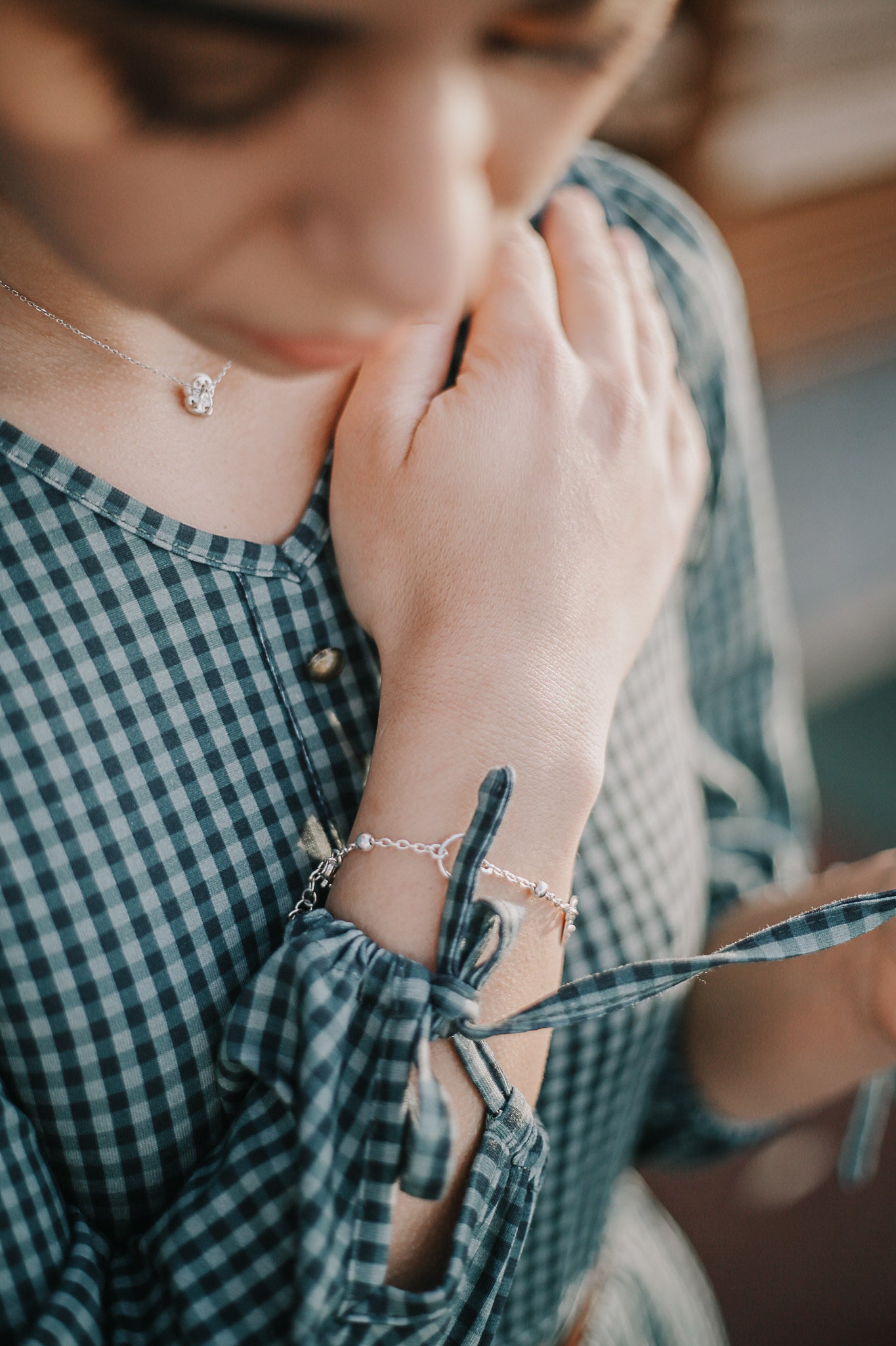 Spruce Gingham ~ Hinterland Dress