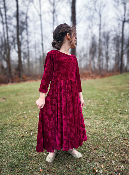 Ruby Regalia ~ Fairy-twirl Dress