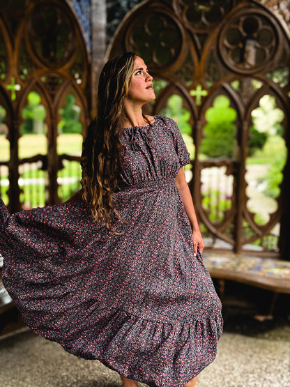 Jewel ~ Folklore Dress (linen)