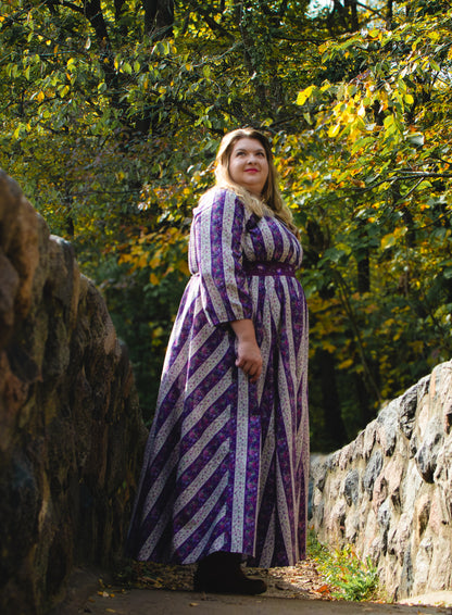 Antique Amethyst ~ Folklore Maxi
