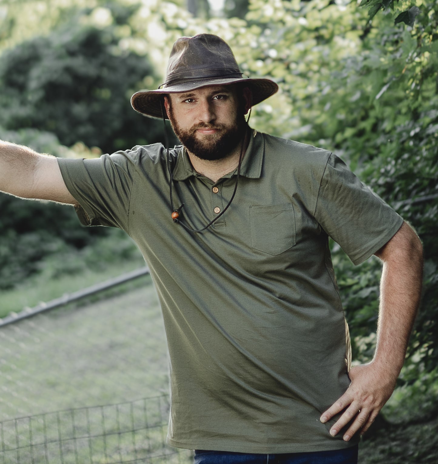 Sage ~ Men’s Perseverance Polo
