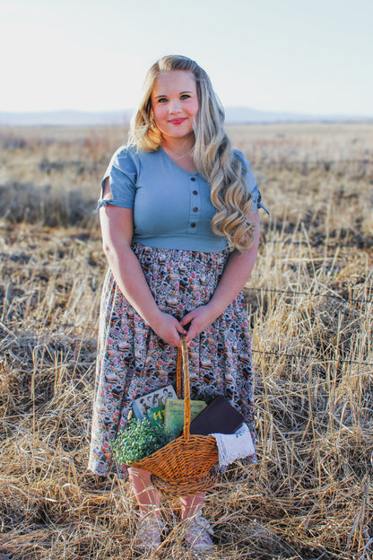 Pages & Posies ~ Rowena Midi