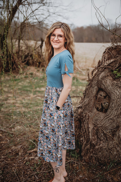 Pages & Posies ~ Rowena Midi