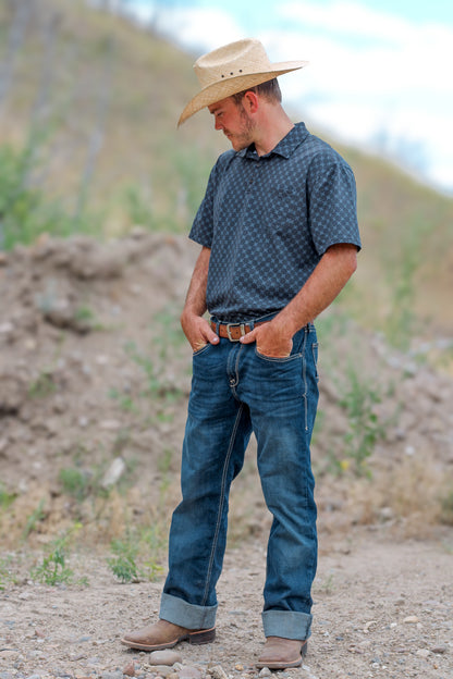 Carbon Blue ~ Men’s Perseverance Polo